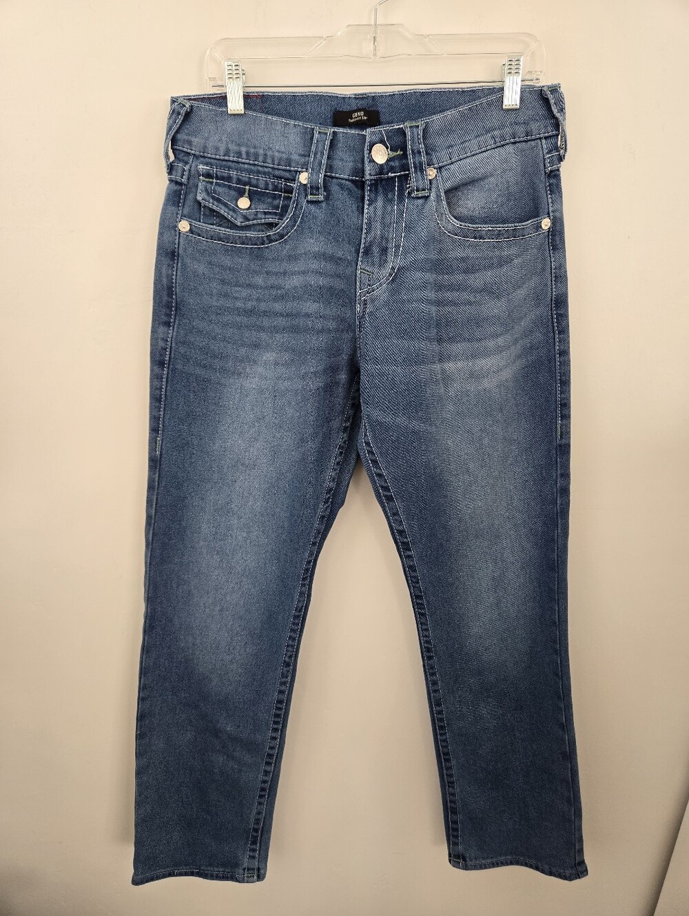 True Religion GENO Relaxed Slim Jeans. Size 30